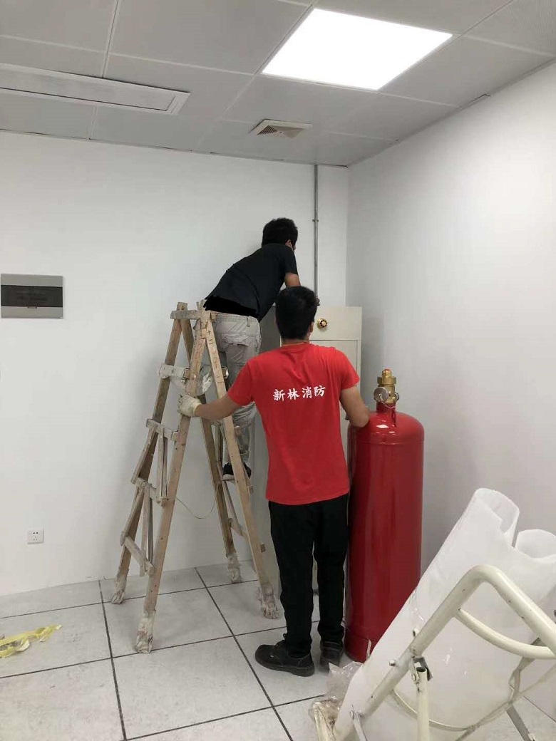 安裝柜式七氟丙烷