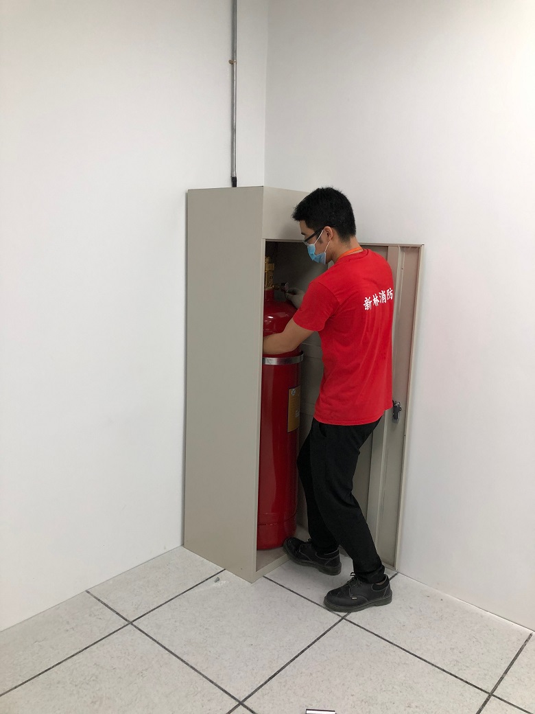 柜式七氟丙烷安裝現(xiàn)場