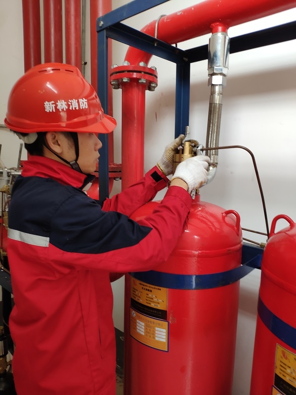 有管網(wǎng)滅火系統(tǒng)安裝