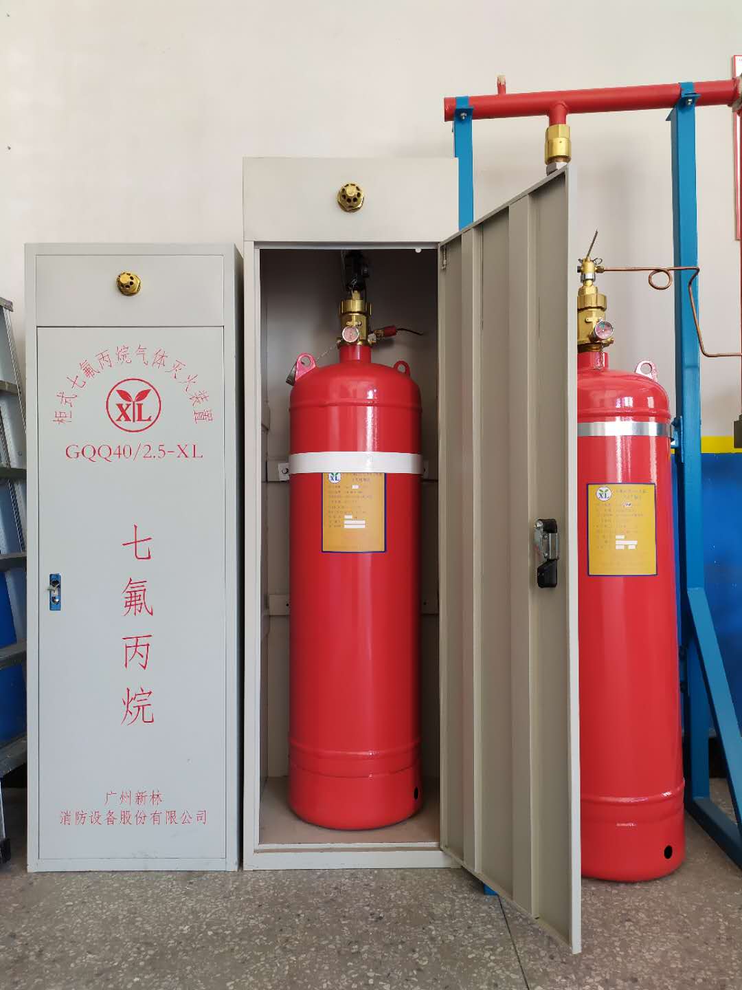 柜式七氟丙烷氣體滅火裝置，新林消防