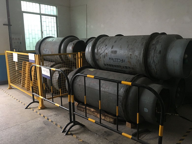 七氟丙烷氣體充裝，廣州新林消防